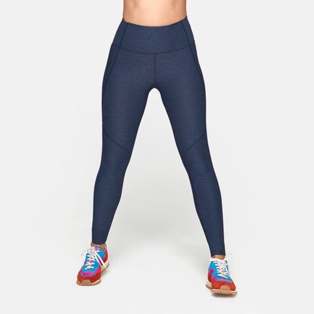 Outdoor Voices Blue Yoga Pants Leggings